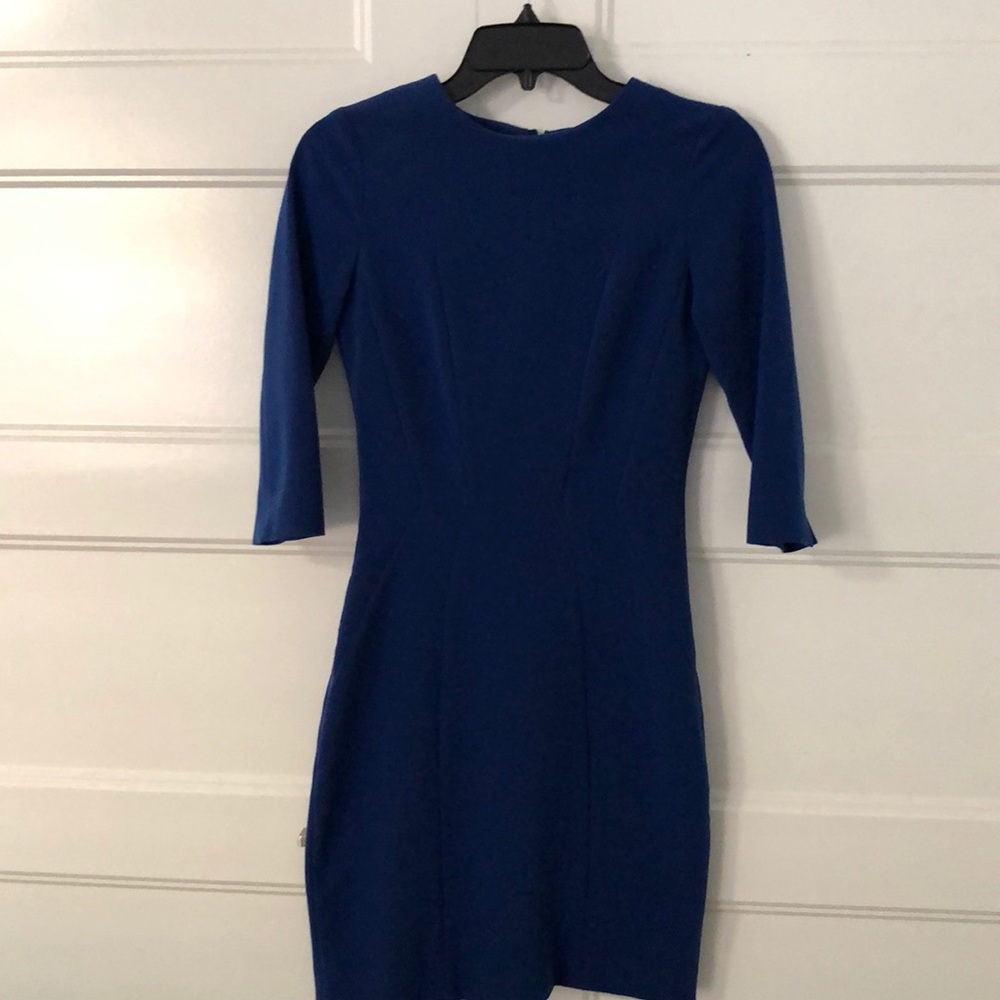 Navy Blue HM Fitter Dress
